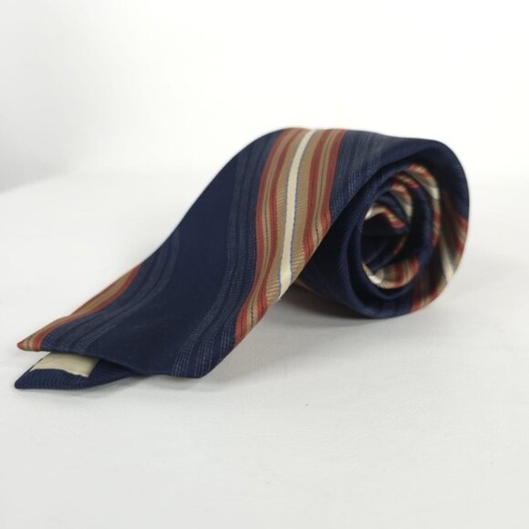 CHRISTIAN DIOR CRAVATES Striped Tie - Picture 5 of 8